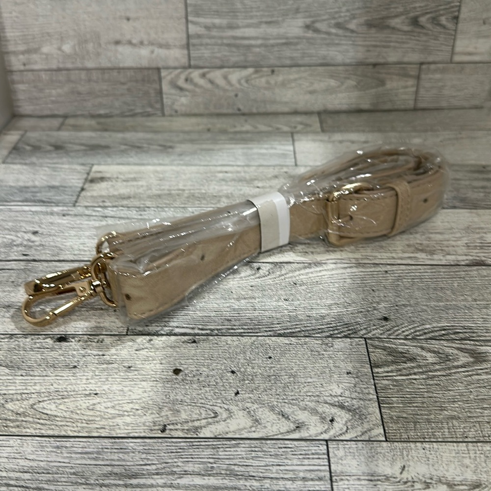 Brown vegan replacement purse strap new
